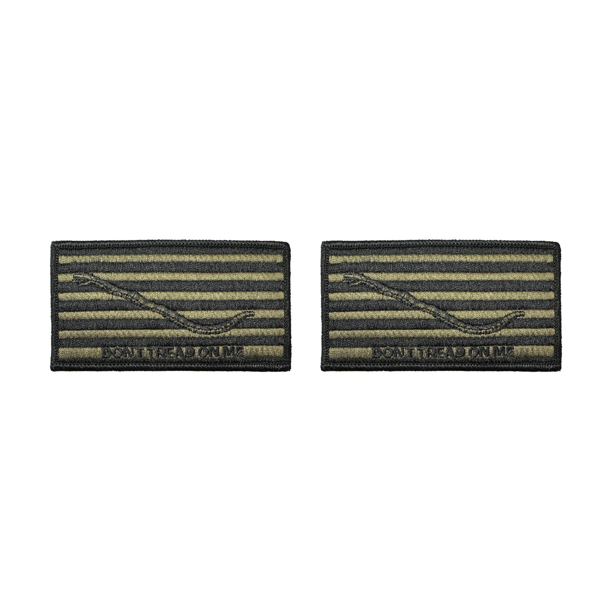 NWUIII Don't Tread On Me Shoulder Patch W/ Hook Fastener (Pair)