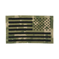 NWUIII Rev U.S. FLAG Laser Cut Patch With Hook Fastener
