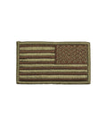 U.S. Air Force OCP Reverse Spice Brown U.S. Flag With Hook Fastener