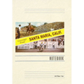 Vintage Lined Notebook Greetings from Santa Maria, California