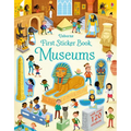 First Sticker Book Museums - Paperback