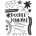 Doodle Journal: Doodle Here - Paperback