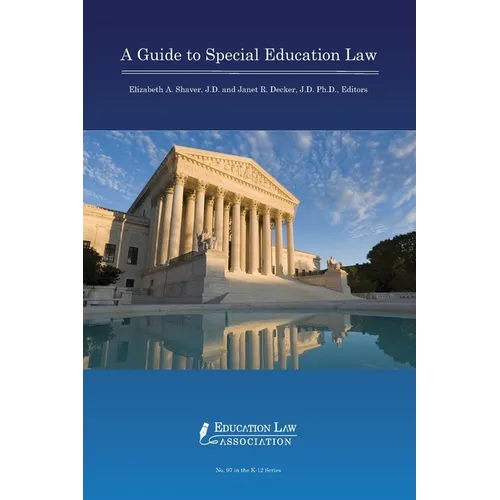 A Guide to Special Education Law - Paperback