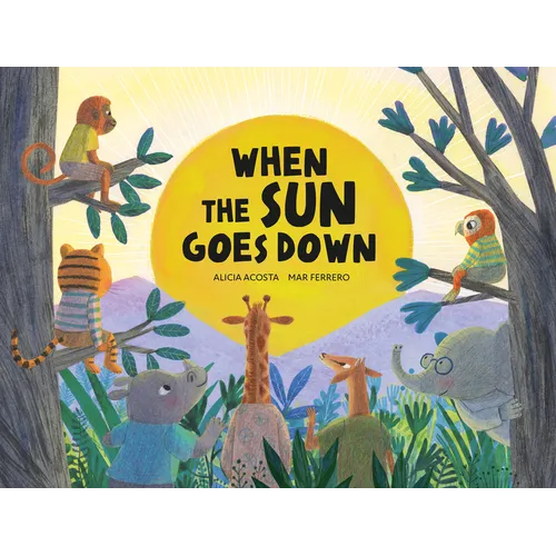 When the Sun Goes Down - Board Book