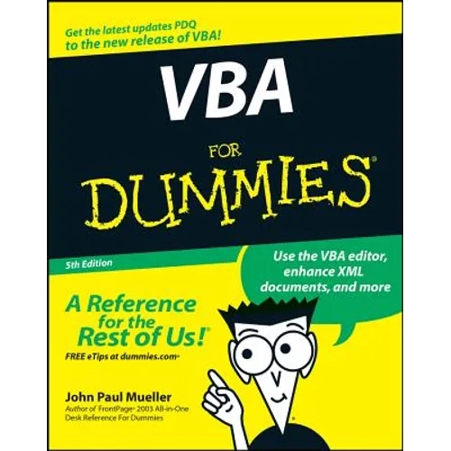VBA for Dummies - Paperback