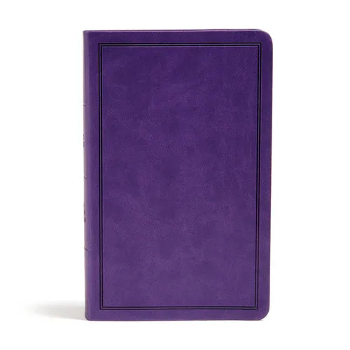 KJV Deluxe Gift Bible, Purple Leathertouch - Imitation Leather