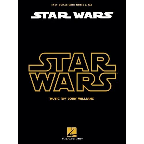 Star Wars: Easy Guitar with Notes & Tab - Paperback