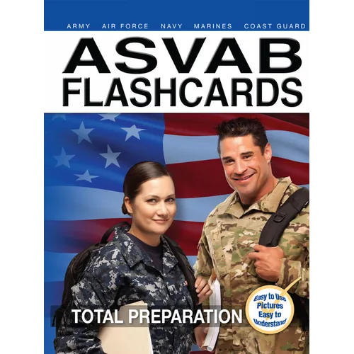 2017 ASVAB Armed Services Vocational Aptitude Battery Flashcards - Paperback