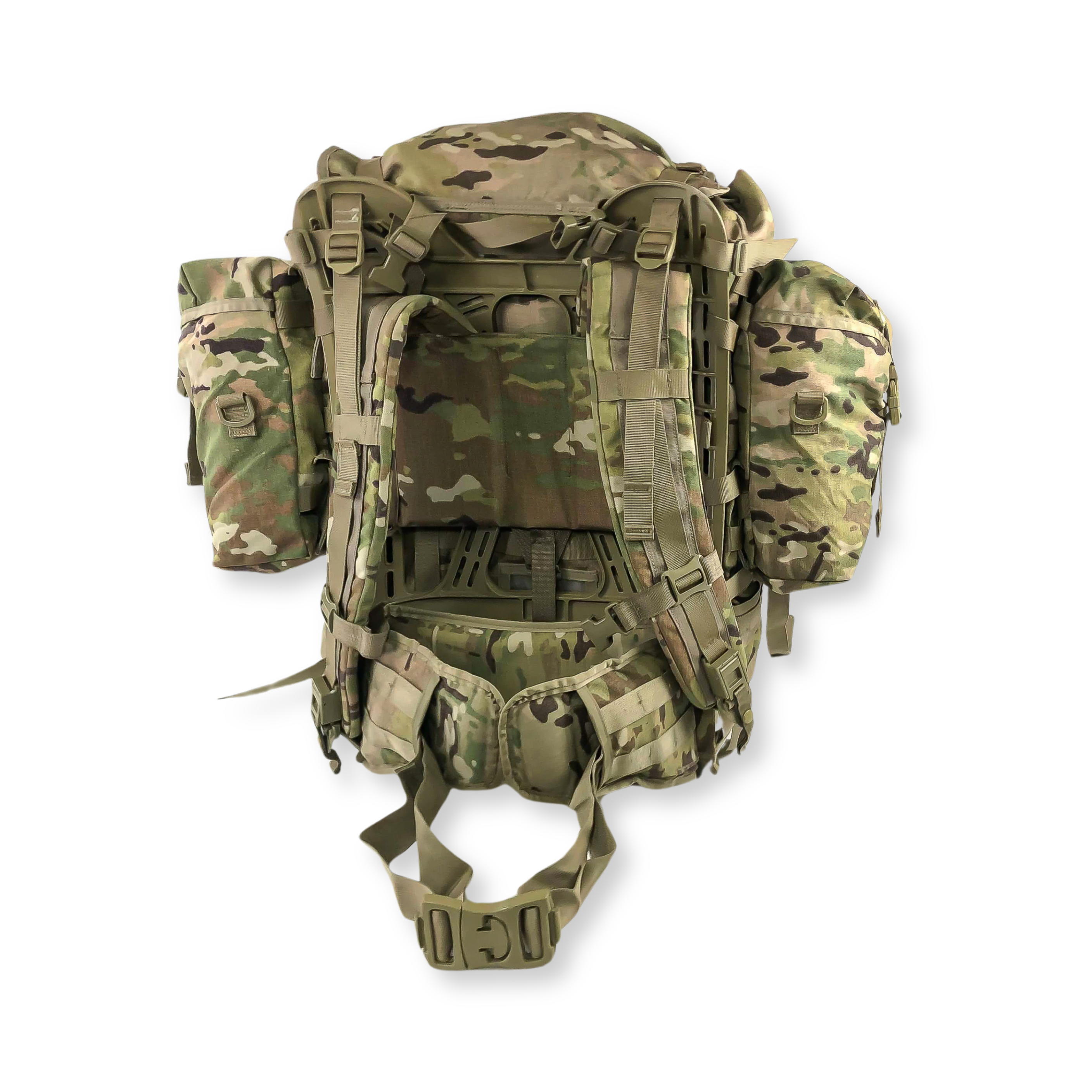 Genuine Issue MOLLE II  Large Rucksack with Frame, MultiCam® (Full Rucksack Kit) - Used