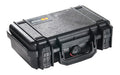 Pelican 1170 Protector Case |  With Polyurethane Foam |  Polypropylene Construction |  Black |  11.64"x8.34"x3.78" |  2.10 lbs