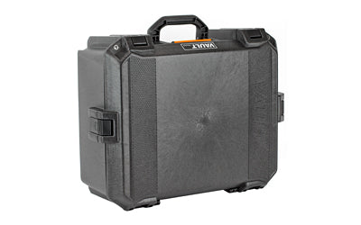 Pelican V550 Vault Case |  With Polyurethane Foam |  Polypropylene Construction |  Black |  22.42"x17.46"x9.16" |  10.73 lbs