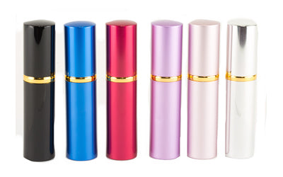 PS Products Hot Lips Pepper Spray |  Display |  .75 oz. |  Lipstick Disguised Pepper Spray |  Assorted Colors |  6 Pack