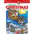 Creative Haven Enchanted Christmas Coloring Book - Paperback
