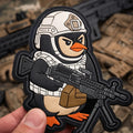 Tuxedo of Violence - Penguin - 3.5" PVC Patch - White Gear