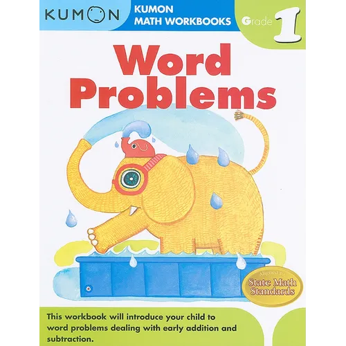 Kumon Grade 1 Word Problems - Paperback