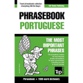 English-Portuguese phrasebook and 1500-word dictionary - Paperback