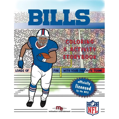 Buffalo Bills Coloring & Activ - Paperback