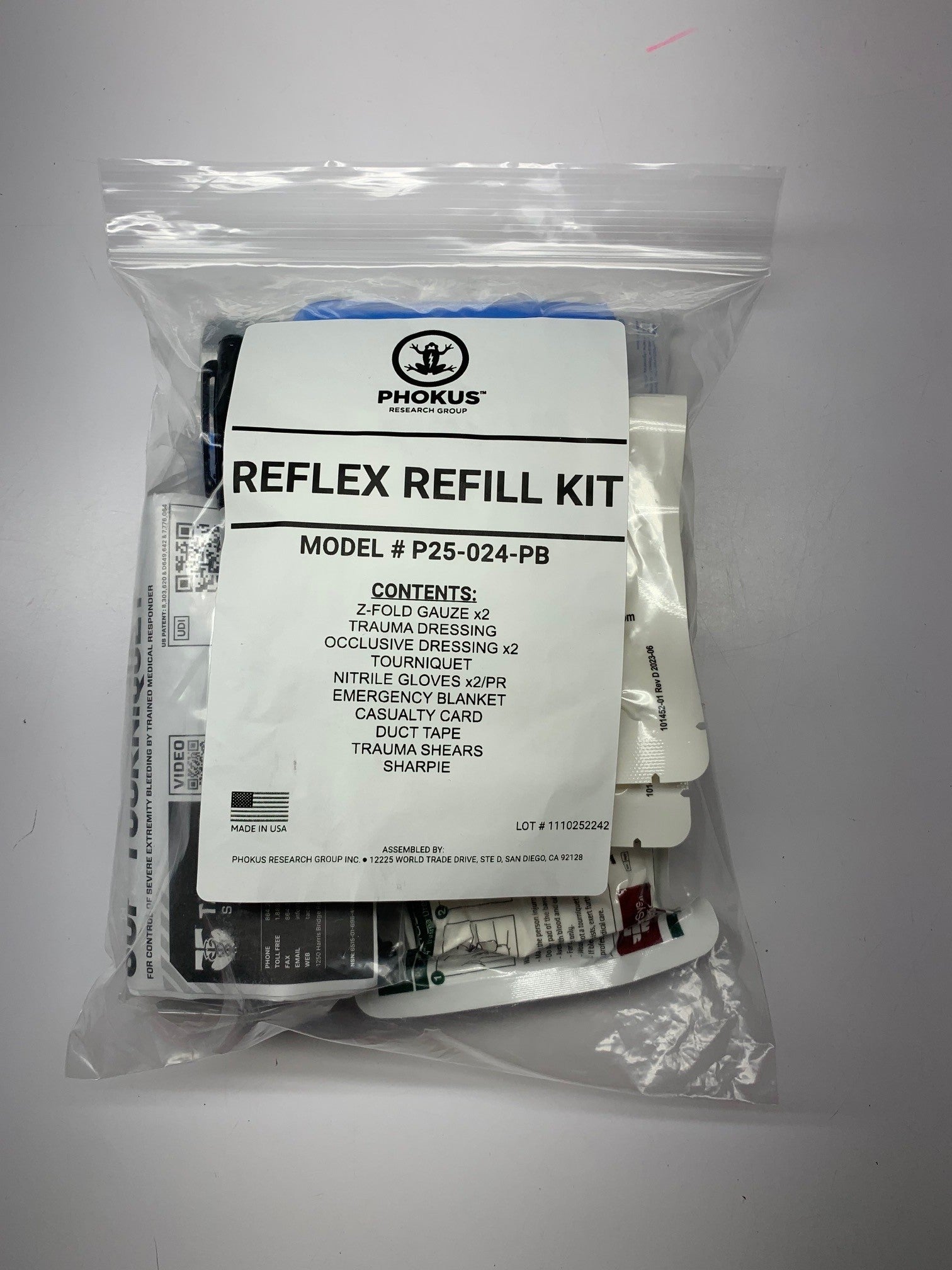 Phokus ReFlex™ IFAK Refill