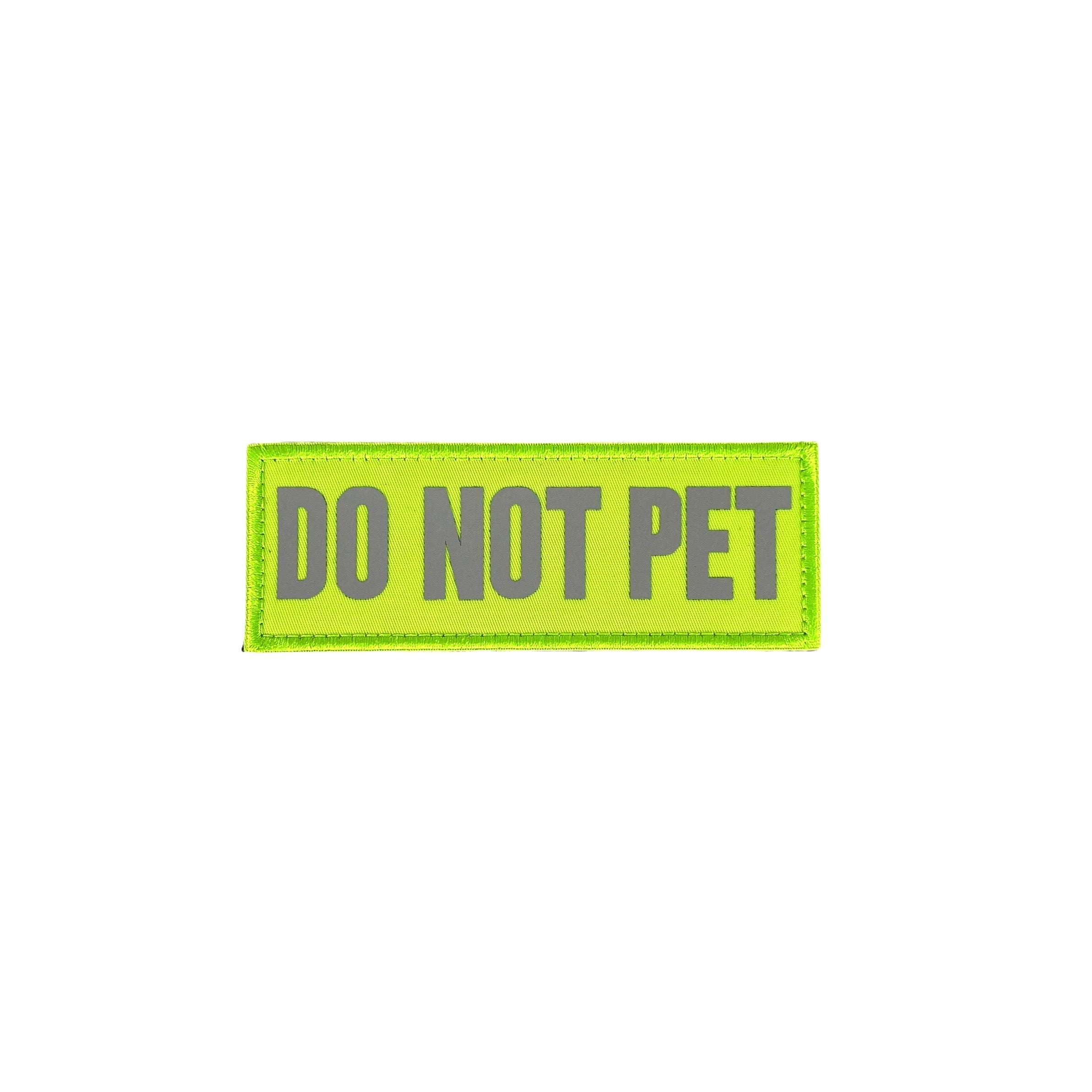 REFLECTIVE HIGH VISIBILITY NEON Tag Patch