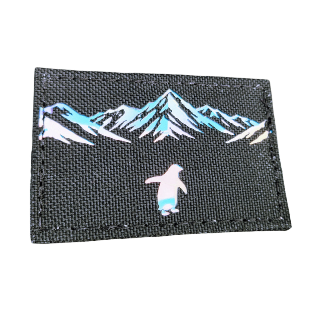 Penguin Meme Black Laser Cut patch - Made In The USA