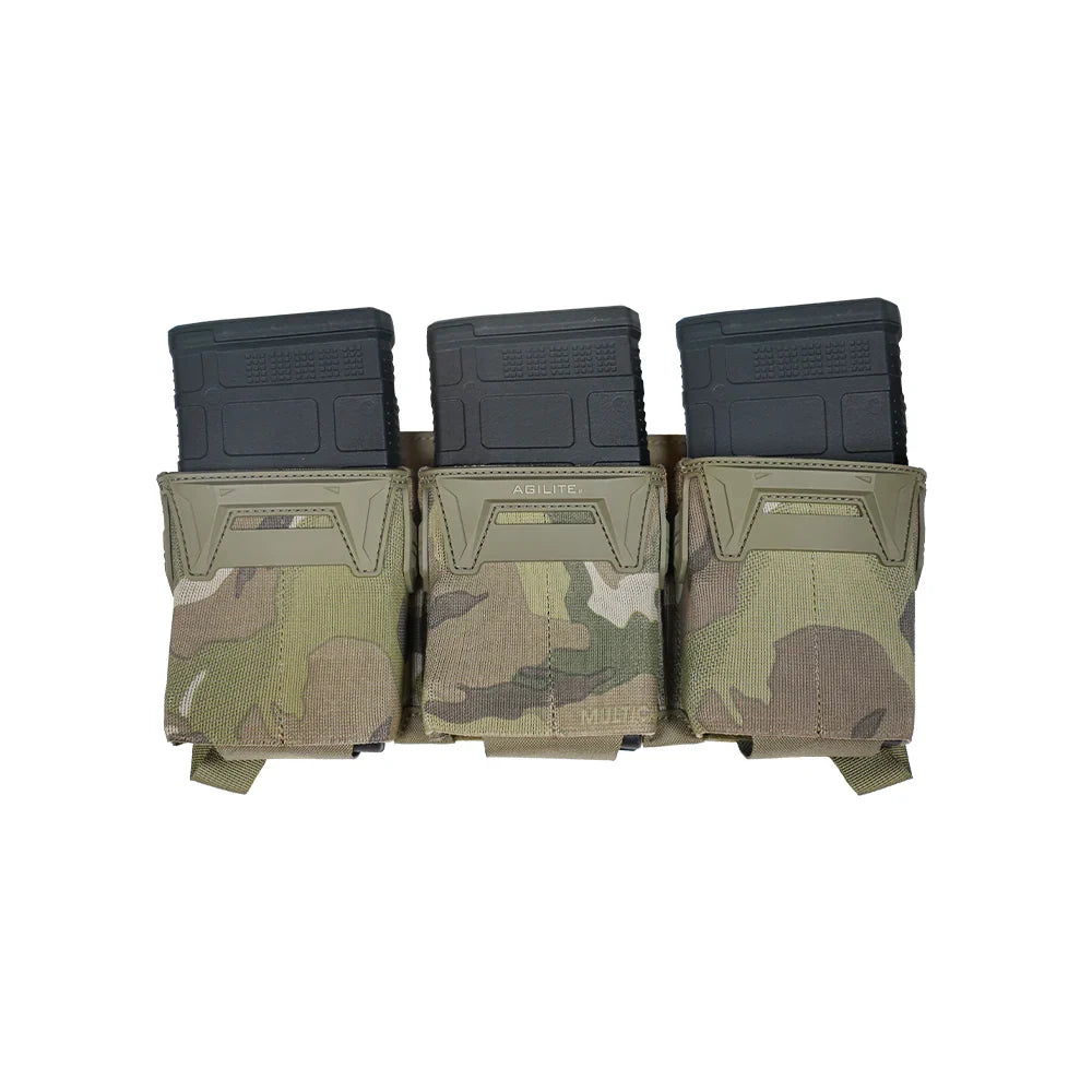 Agilite Pincer Placard .308 Triple Magazine Pouch - For .308 / 7.62x51 & 6.8×51