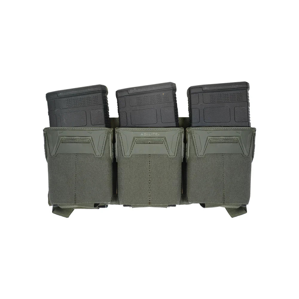 Agilite Pincer Placard .308 Triple Magazine Pouch - For .308 / 7.62x51 & 6.8×51