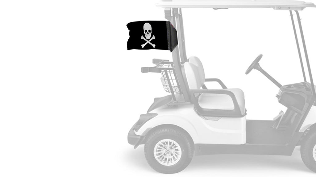Jolly Roger 12"x18" Forever Wave Flag
