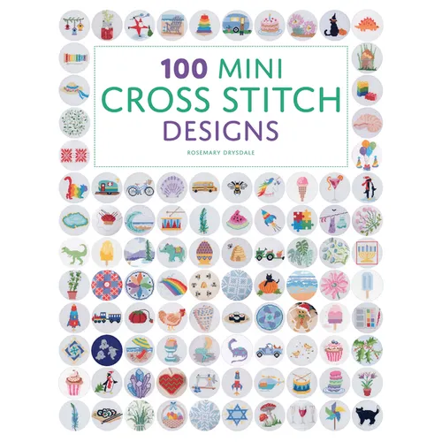 100 Mini Cross Stitch Designs - Paperback