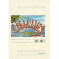 Vintage Lined Notebook Greetings from Clearwater, Florida - Paperback