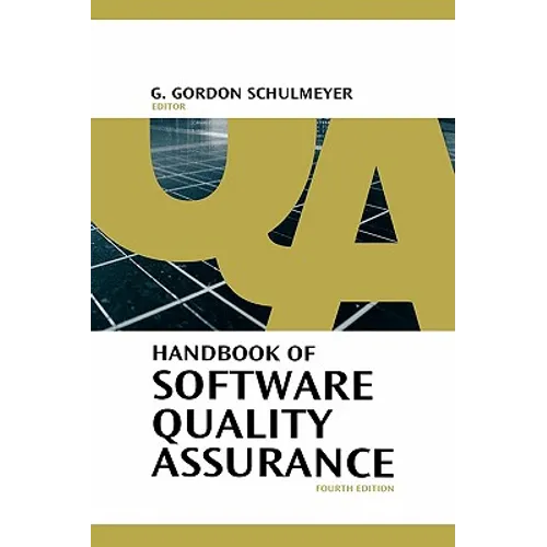Handbook of Software Quality Assurance - Hardcover