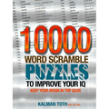 10000 Word Scramble Puzzles to Improve Your IQ - Paperback