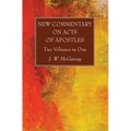 New Commentary on Acts of Apostles - Hardcover