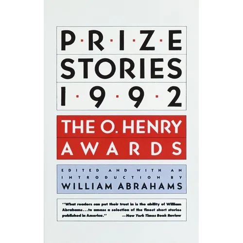 Prize Stories 1992: The O. Henry Awards - Paperback