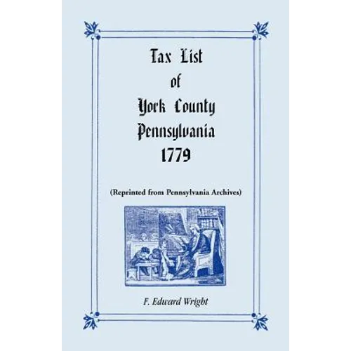 Tax List of York County, Pennsylvania, 1779