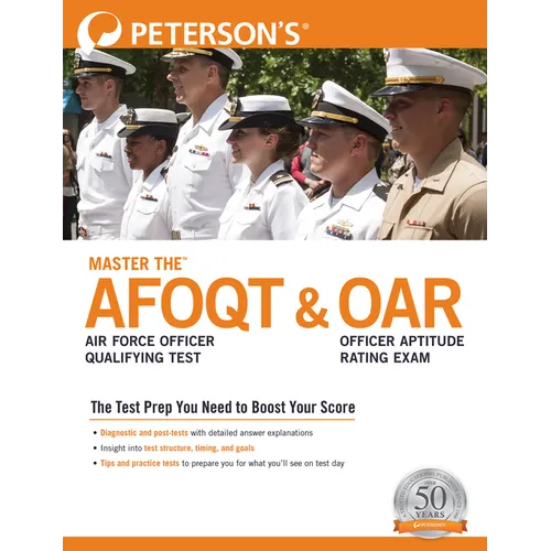 Master The(tm) Air Force Officer Qualifying Test (Afoqt) & Officer Aptitude Rating Exam (Oar) - Paperback