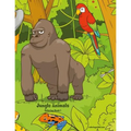 Jungle Animals Coloring Book 1 - Paperback