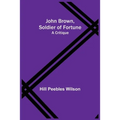 John Brown, Soldier of Fortune: A Critique