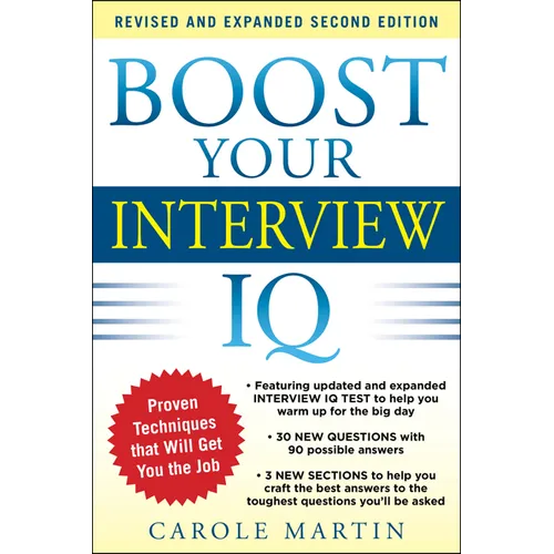 Boost Your Interview IQ 2/E - Paperback