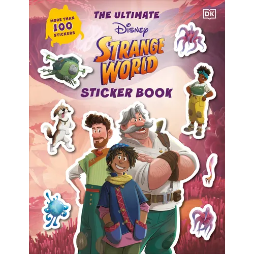 Disney Strange World Ultimate Sticker Book - Paperback