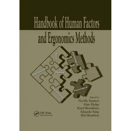 Handbook of Human Factors and Ergonomics Methods - Paperback