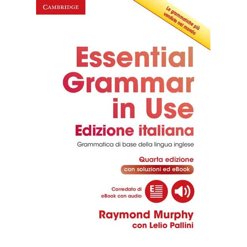 Essential Grammar in Use Book with Answers and Interactive eBook Italian Edition - Paperback