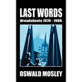 Last Words: Broadsheets 1970-1980 - Hardcover