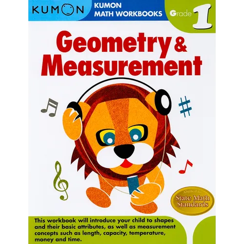 Kumon Grade 1 Geometry and Measurement - Paperback
