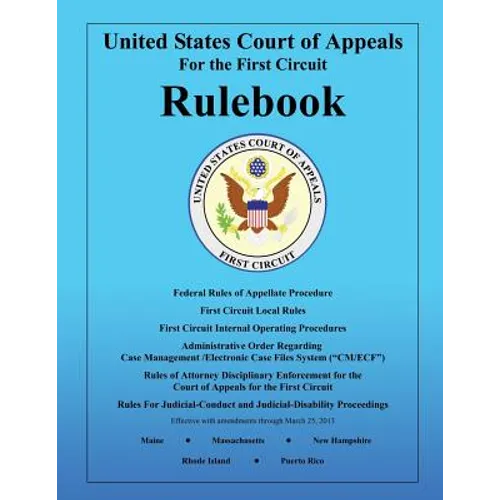 Rulebook: United States Court of Appeals: For the First Circuit