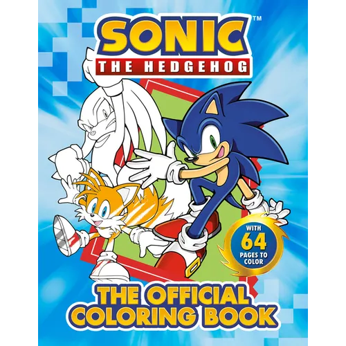 Sonic the Hedgehog: The Official Coloring Book - Paperback