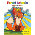 Forest Animals Coloring Book for Kids Ages 4-8! - Paperback