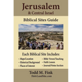 Jerusalem & Central Israel Biblical Sites Guide - Paperback