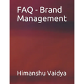FAQ - Brand Management - Paperback