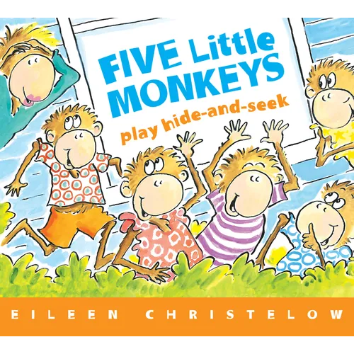 Five Little Monkeys Play Hide and Seek - Board Book