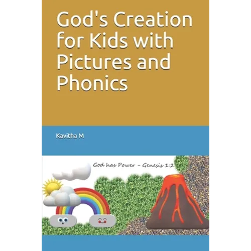 God's Creation for Kids with Pictures and Phonics - Paperback